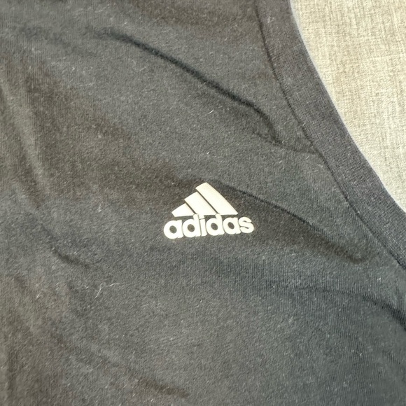 Adidas Black Sleeveless Athletic Top Womans - Picture 3 of 7